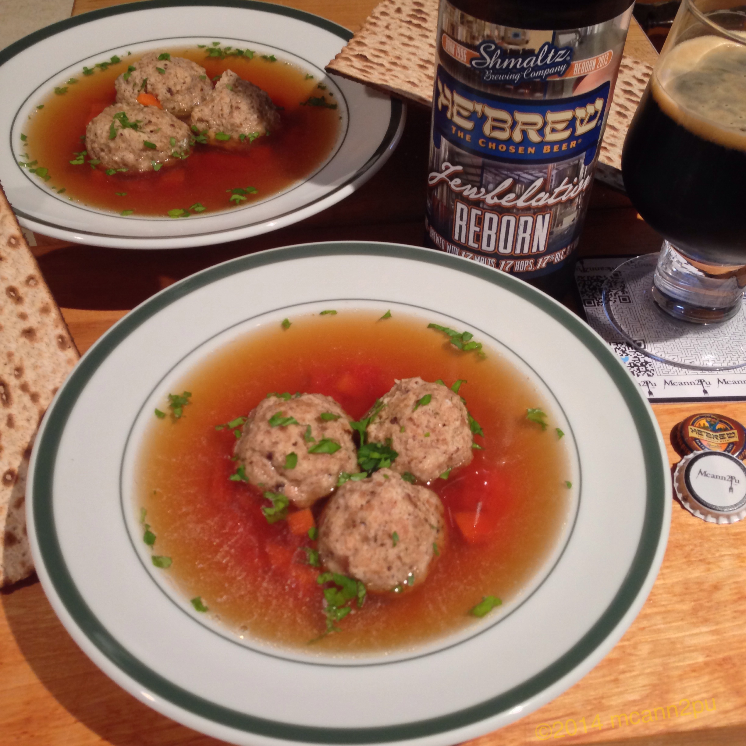 Matzo Ball Soup for Passover