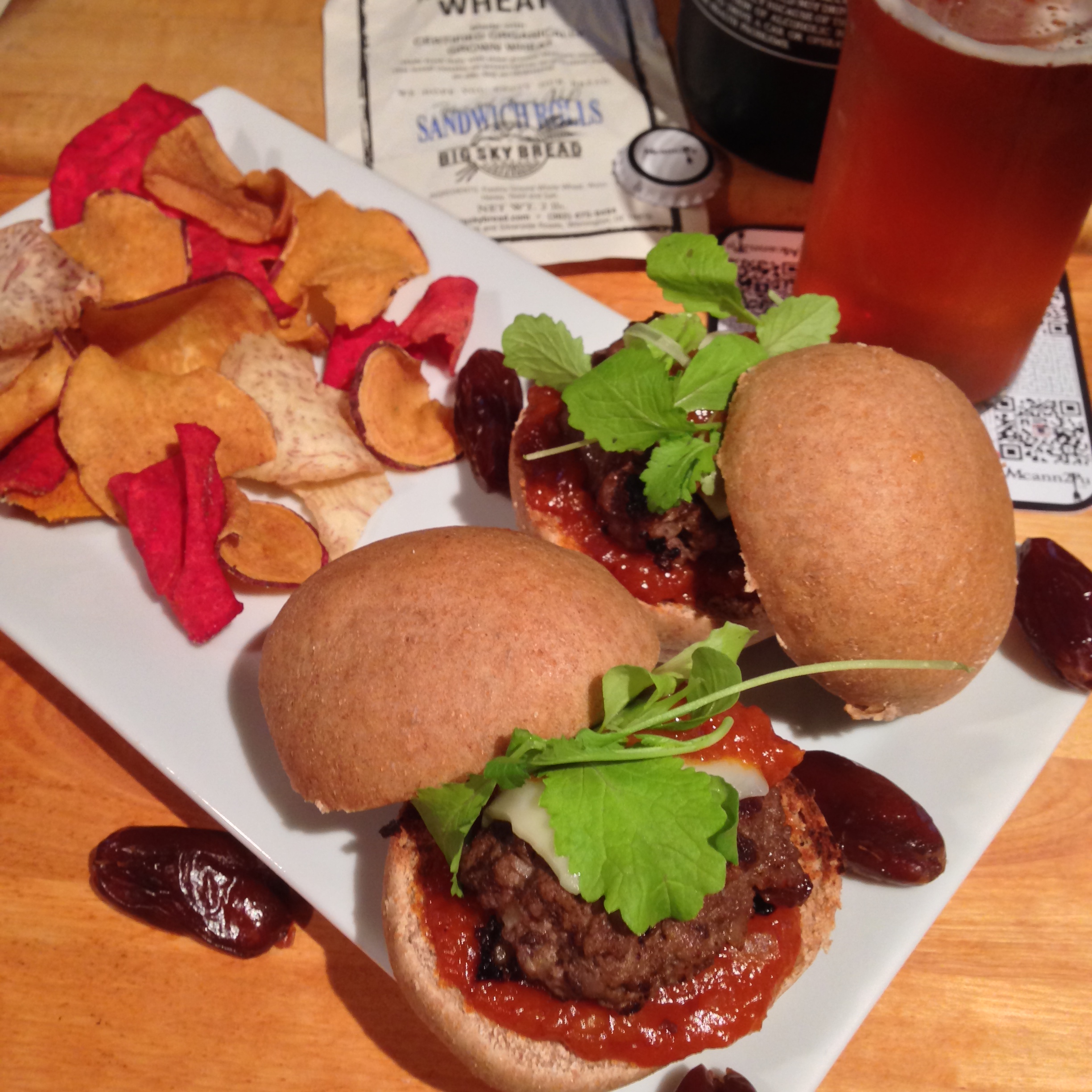 Spiced Lamb Sliders with Date Ketchup