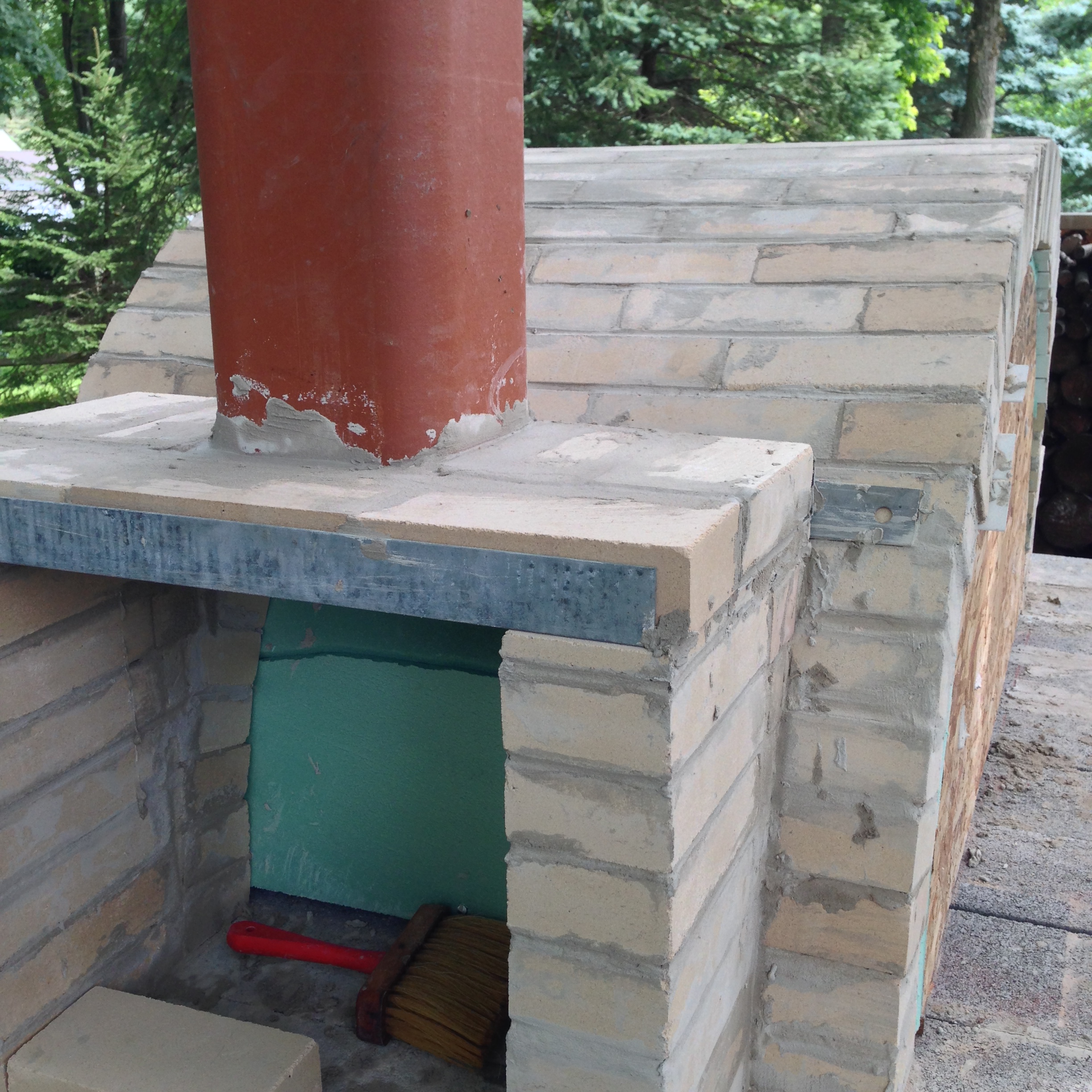 Homemade Wood-Fired Brick Oven