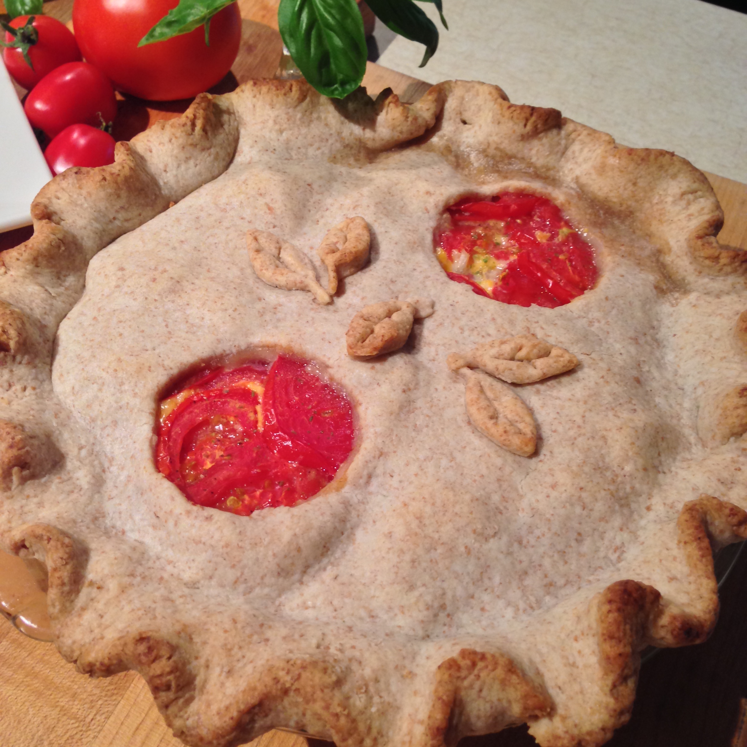 Double Crust Tomato Pie