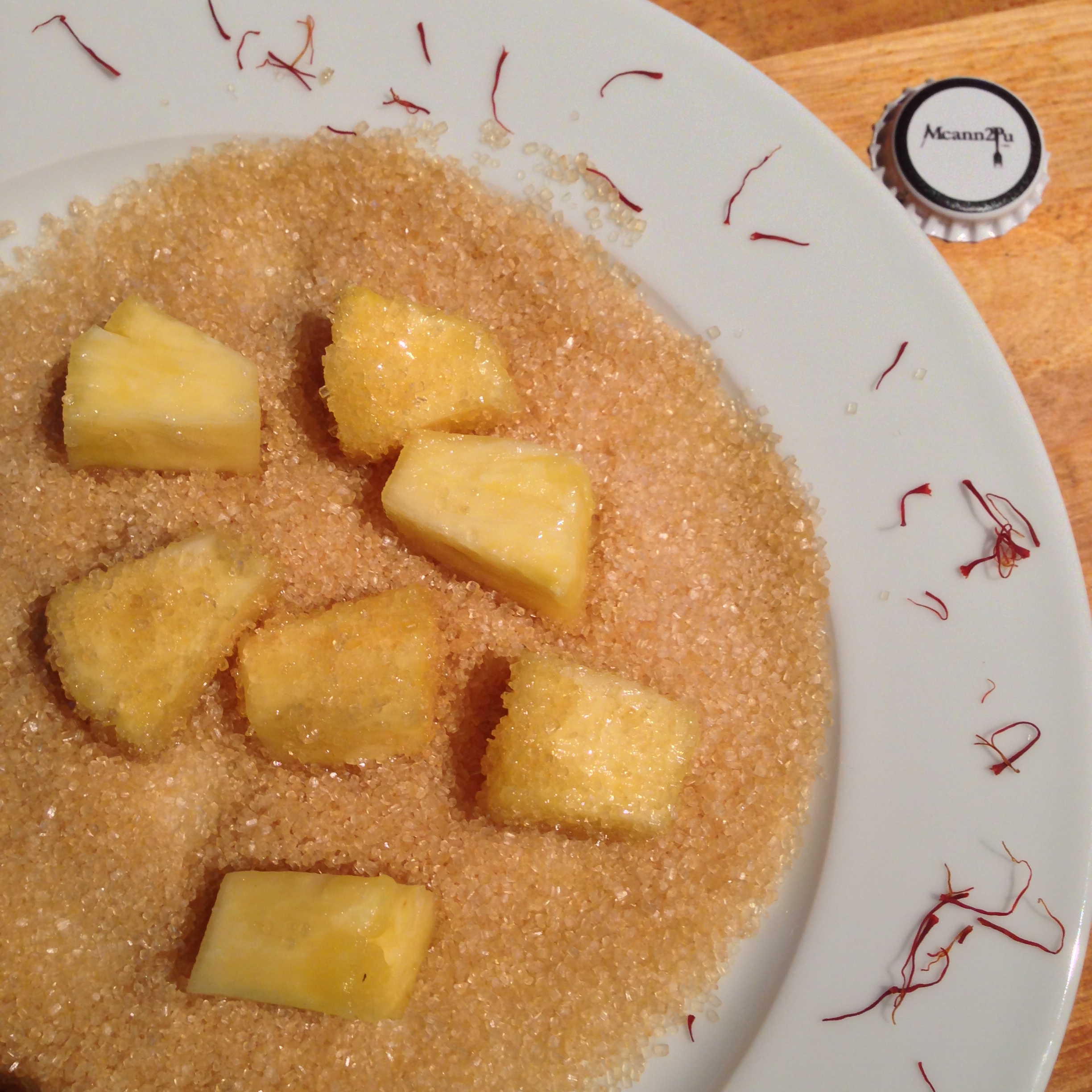 Pineapple Sauce Prep