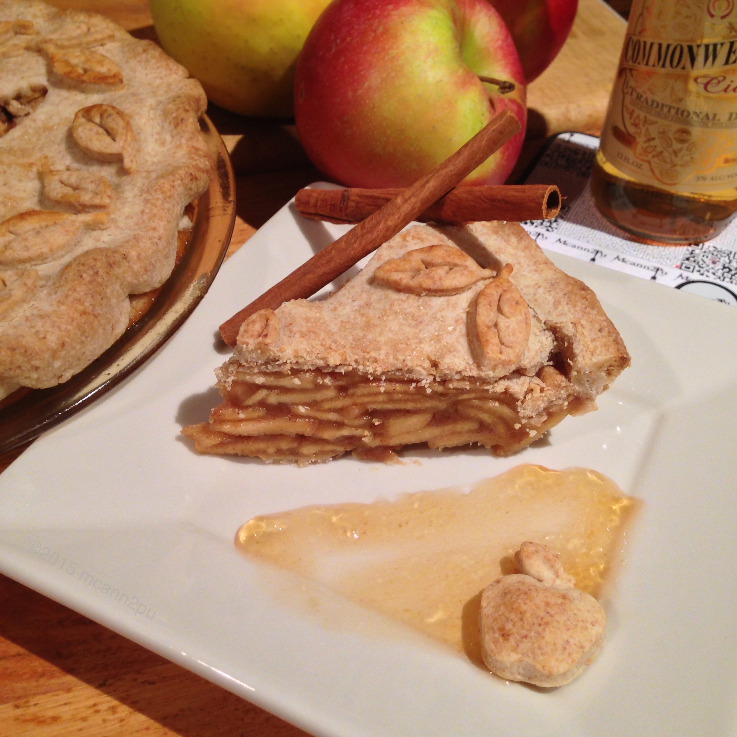 Whole Wheat Apple Pie