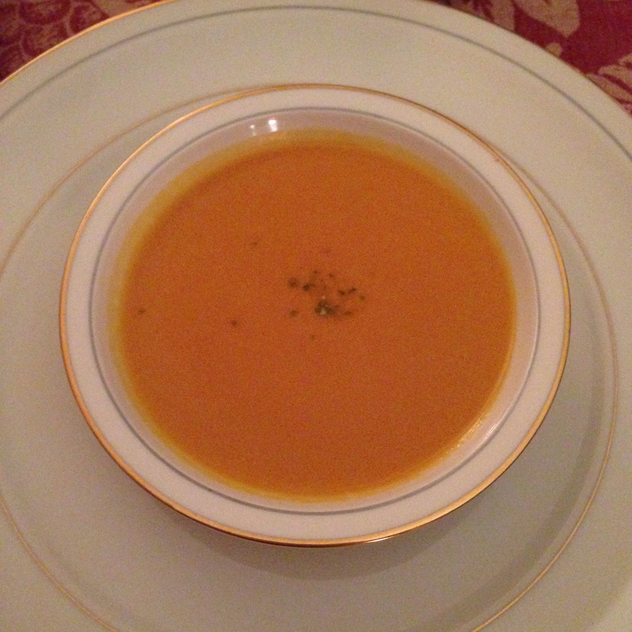 Caramelized Carrot Soup