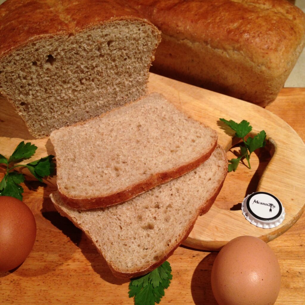 home baked bread