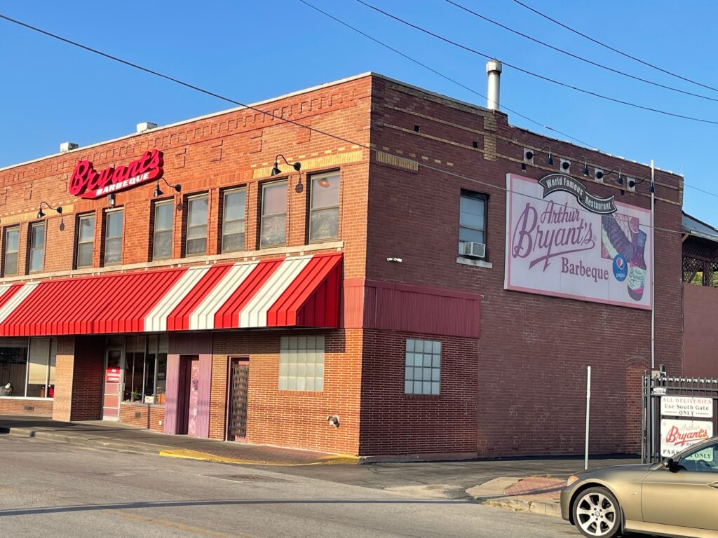 Arthur Bryant’s Kansas City BBQ building 